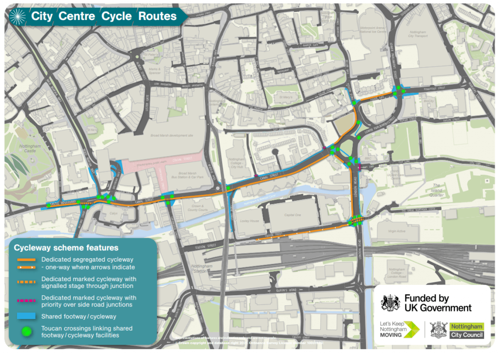 Clontarf to City Centre cycle tracks will only be red at junctions 